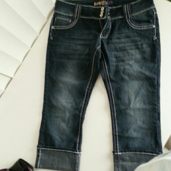 Capri jean pants