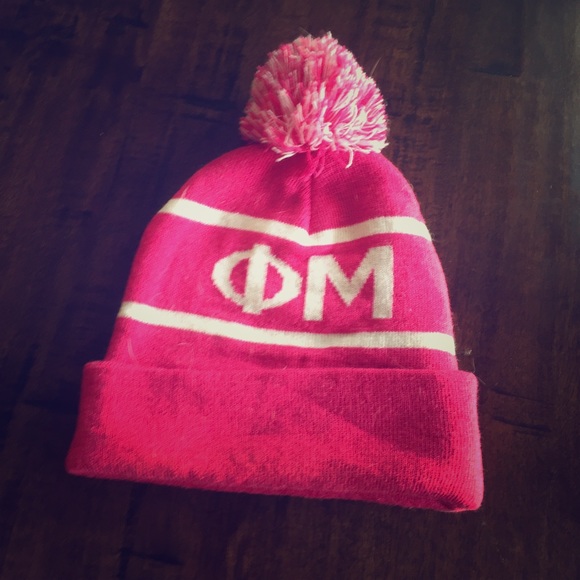 Limited Edition Phi Mu Pom Beanie