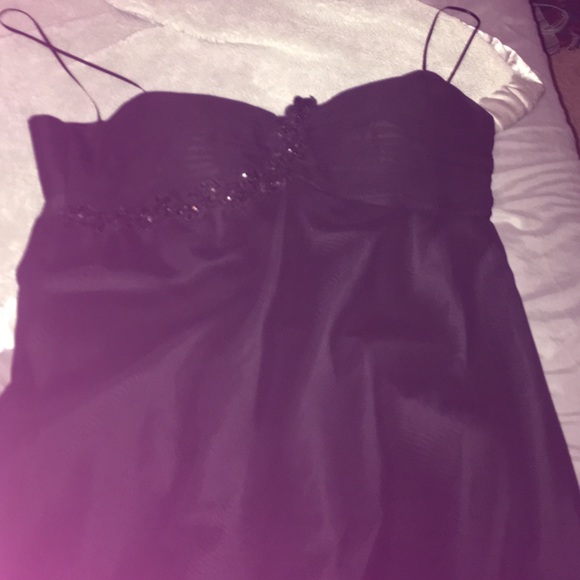 Black formal dress