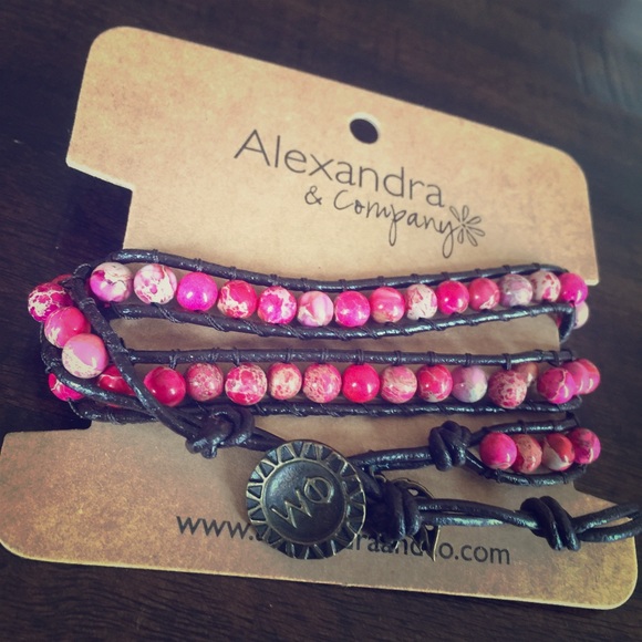 Alexandra Company Phi Mu Custom Bracelet