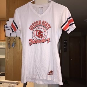 White OSU t shirt