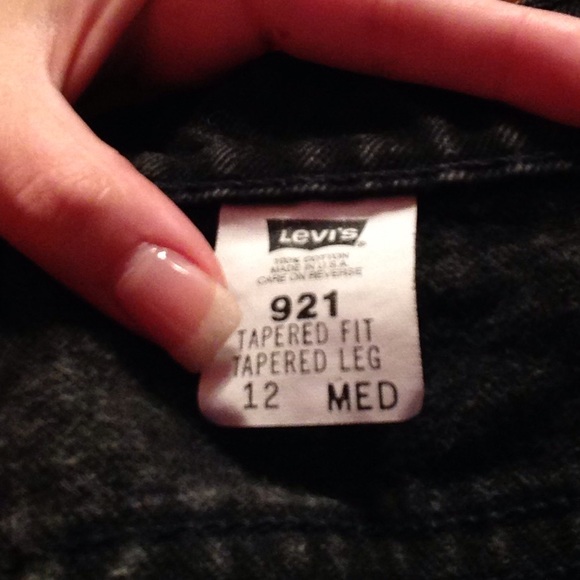 Distressed Hi Rise Shorts - Picture 3 of 3