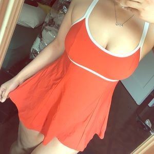 Synchronized swimmer suit