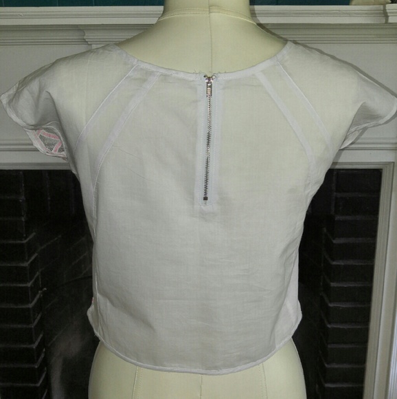 Crochet colorful crop top - Picture 2 of 4