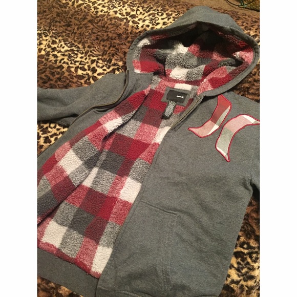HURLEY zip up hoodie