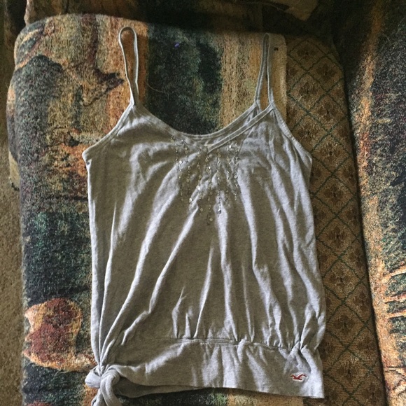 Gray Hollister Tank Top