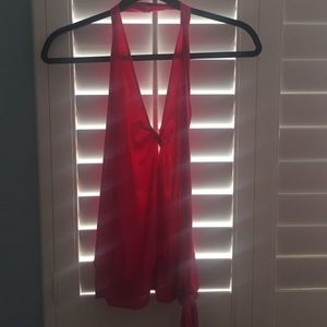 Pink summer halter