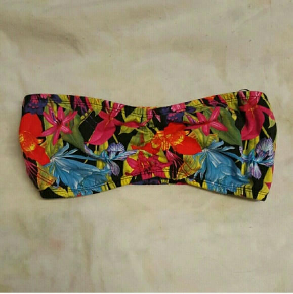 Forever 21 floral bandeau