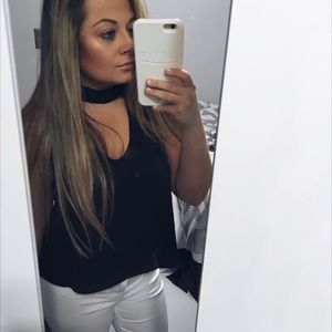 Choker blouse
