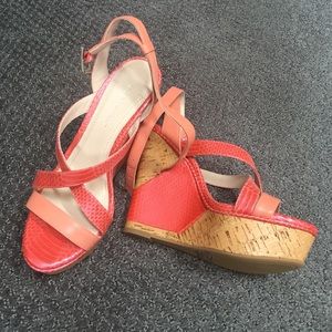 BCBGeneration platform summer wedges