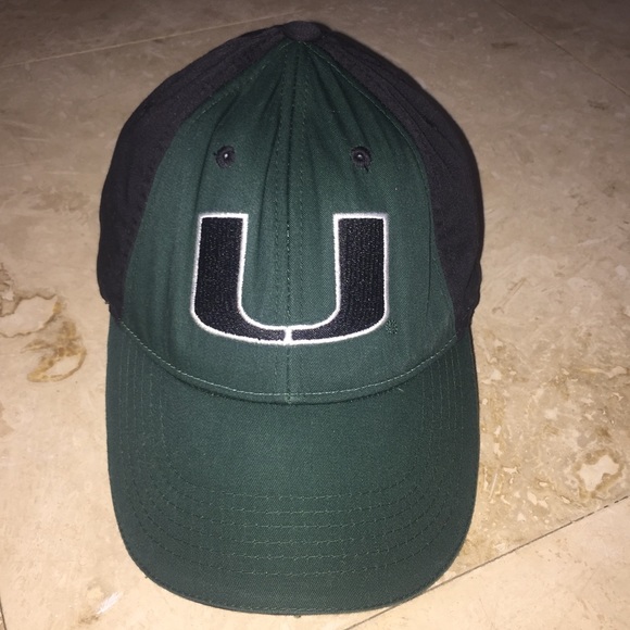 "U" Universty of Miami Velcro Hat