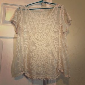 Target Xhilaration Lace top