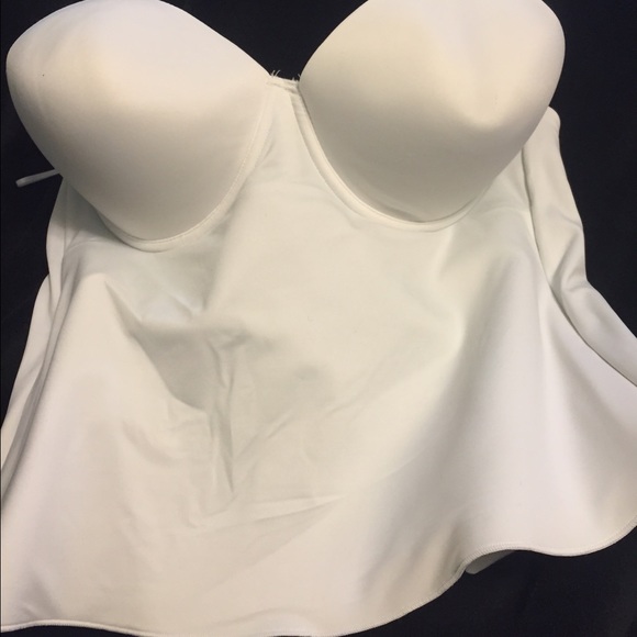 Strapless bra corset