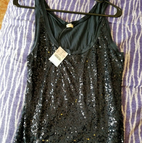 NWT J.Crew sequined Top