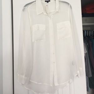 Sheer button up