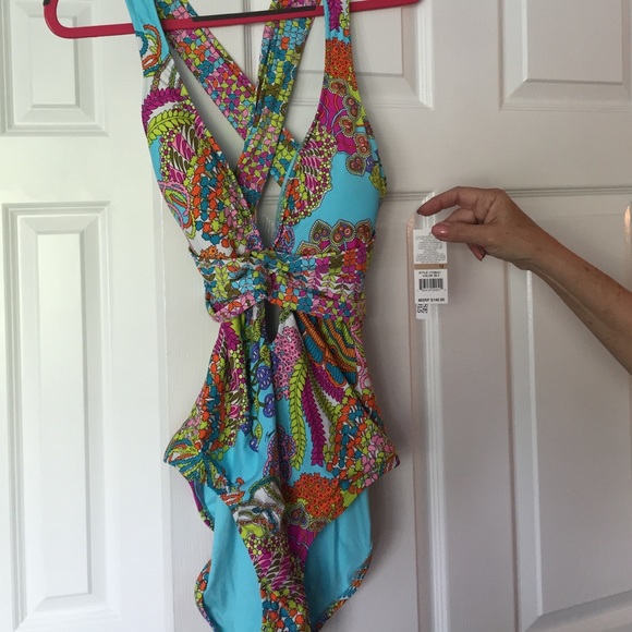 Beautiful never worn Trina Turk bathing suit