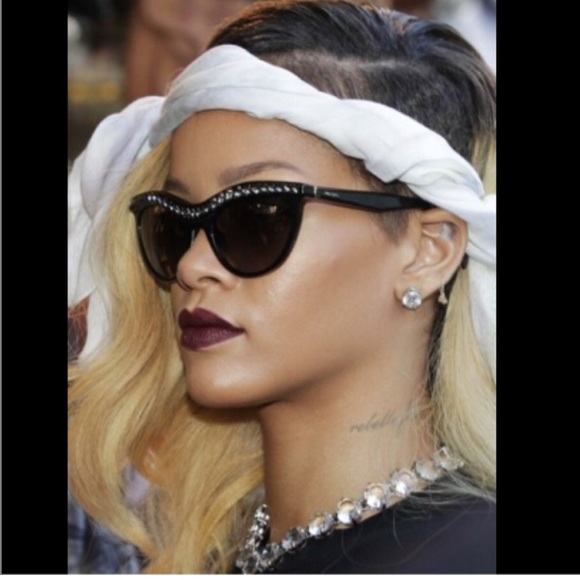 Authentic Black Embellished PRADA Sunglasses main image 4