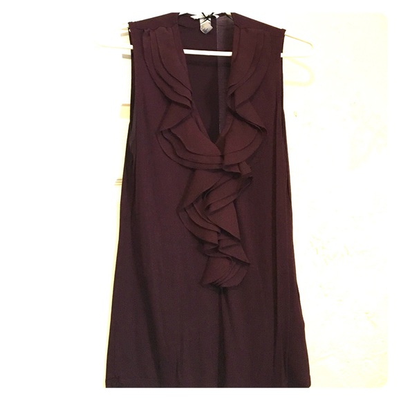 H&M ruffled tank
