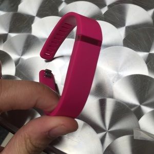 Fit bit flex will include small pink band