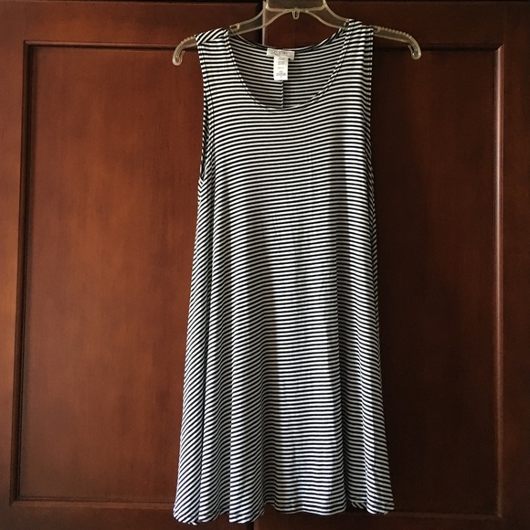 Black and white sundress