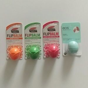 EOS and Palmer's Lip Balms Unopened
