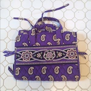 2 items! Vera Bradley hanging bag and NWT trifold
