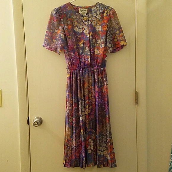 Vintage floral dress