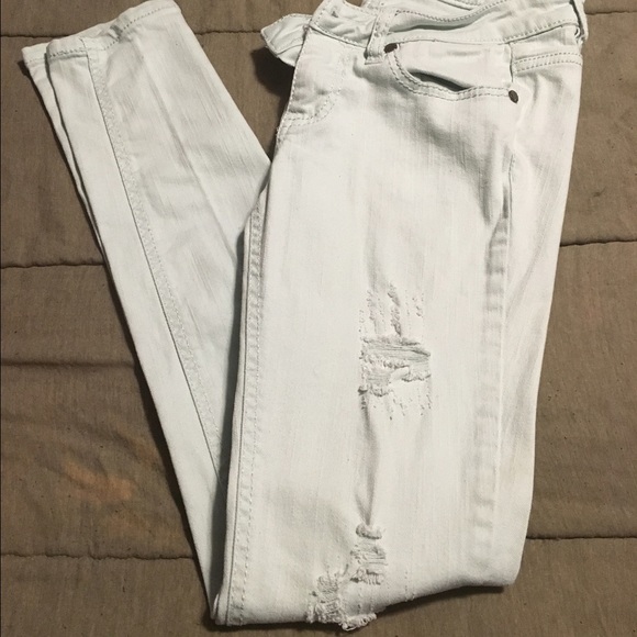 Mint Green skinny jeans