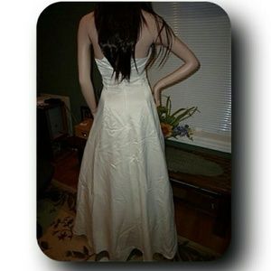 City Studio Gorgeous Cream Formal Wedding Dress