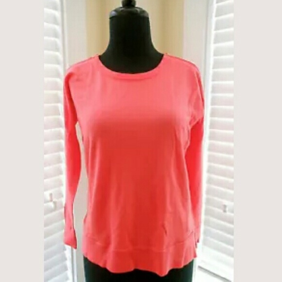 Jcrew Merino zip-shoulder sweater pink sz.xs