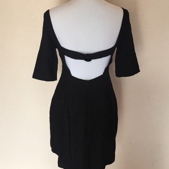 Olga Kapustina little black dress nwot - Picture 1 of 3