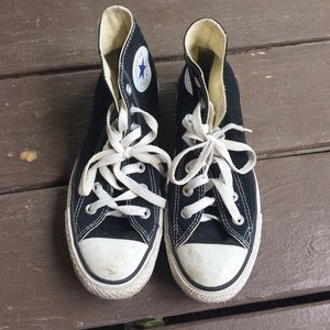 Black Converse High Tops 7