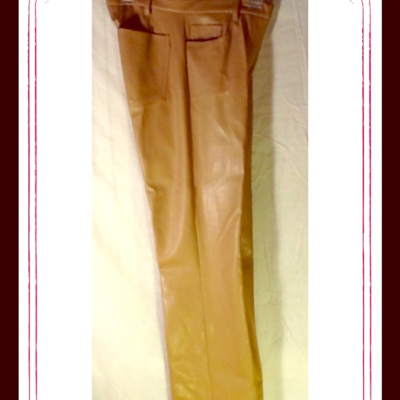 Faux Leather Pants