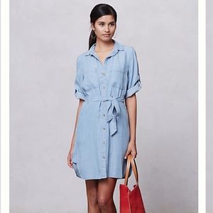 Anthropologie (Cloth + Stone) Chambray Dress