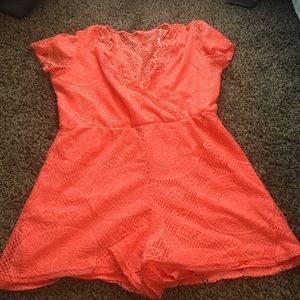 A peach jumper