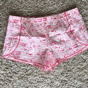 Victoria's Secret sleep shorts