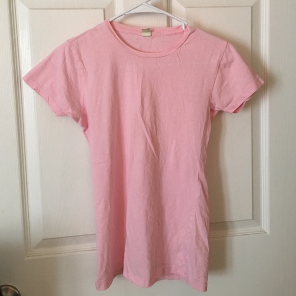Baby Pink Fitted Tee