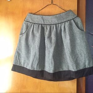 brown knit Maurices skirt