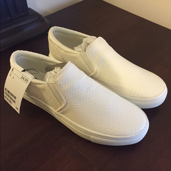 H&amp;M Shoes Hm Snake Skin Slipon Shoes New Poshmark