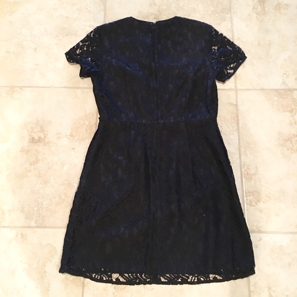 Michael Kors Black Lace Overlay Dress - Picture 4 of 4