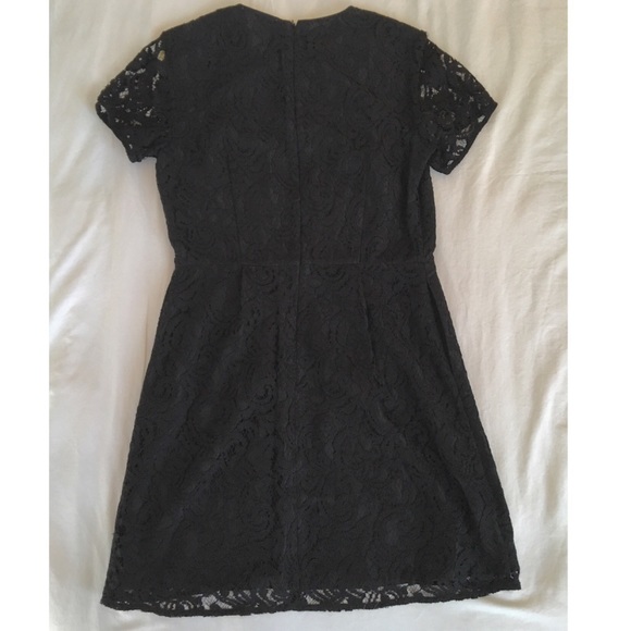 Michael Kors Black Lace Overlay Dress - Picture 3 of 4