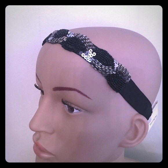 Style & Co. Accessories - STYLE&CO. New with tag, bead sequin head wrap