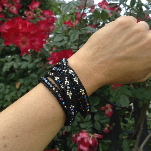 For my bohemian girl so! leather wrap bracelet