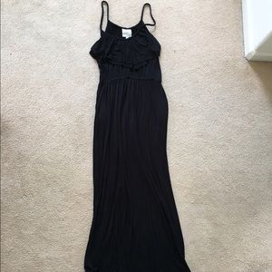 Olive & Oak Summer Maxi Dress - black