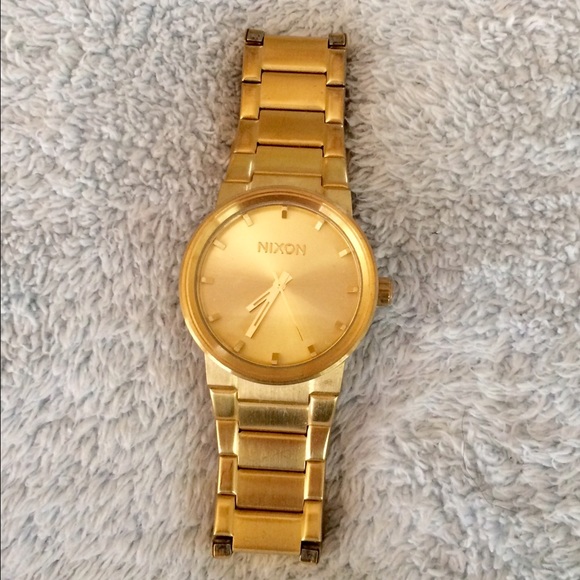 Gold Nixon Watch - Picture 2 of 3