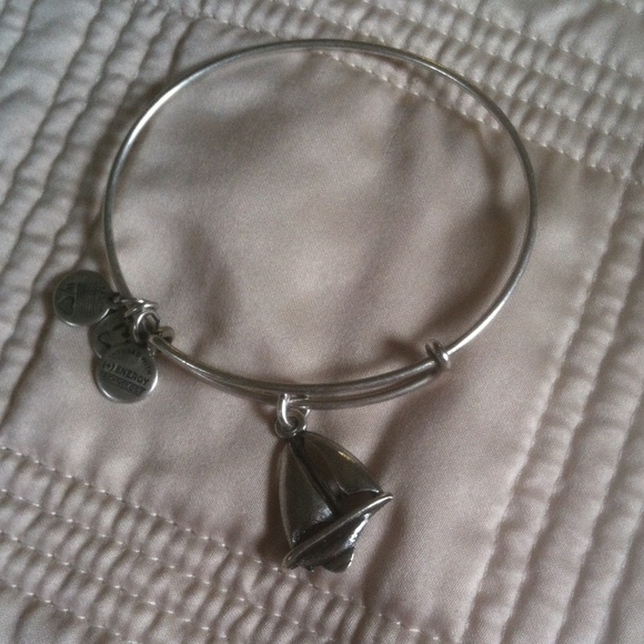 Alex & Ani sailboat bangle bracelet