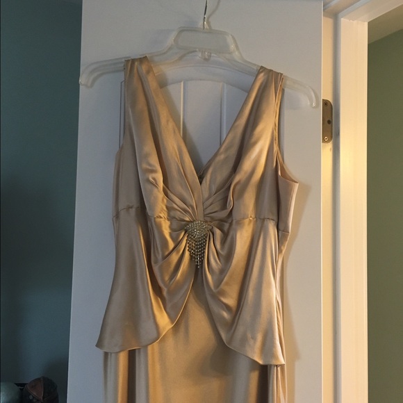 Gold prom/evening dress