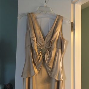 Gold prom/evening dress