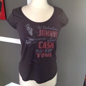 Lucky Brand-Johnny Cash Concert Tee