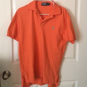 Men's Orange Polo